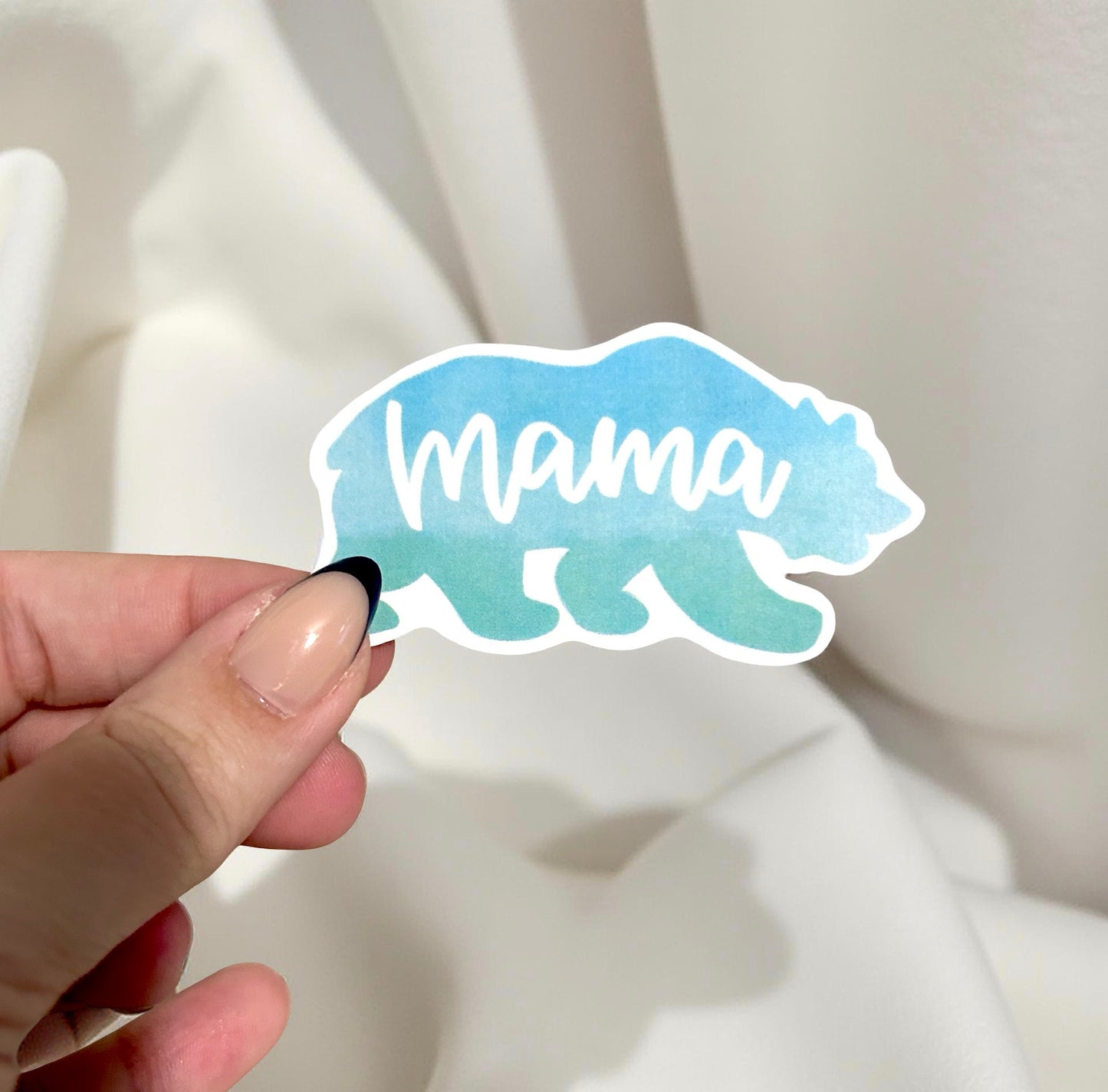 Mama Bear Waterproof Sticker
