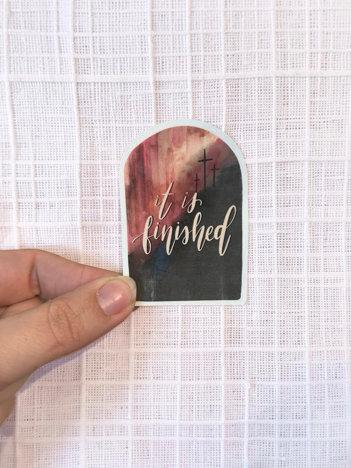 It is Finished Sticker