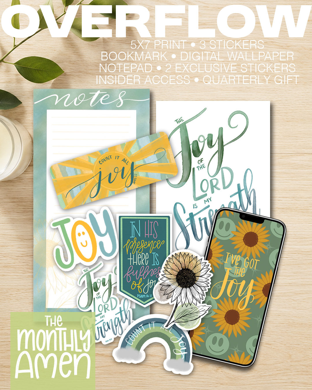 The Monthly Amen | Faith Based Snail Mail Subscription