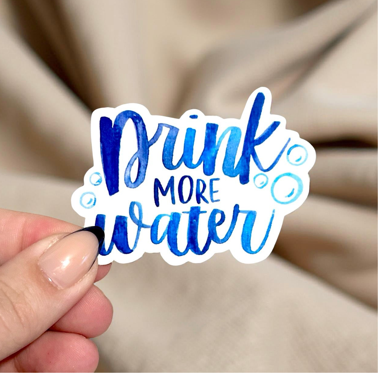 Drink More Water Sticker