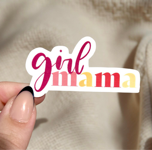 Girl Mama Sticker
