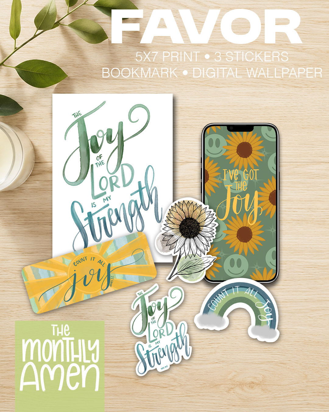 The Monthly Amen | Faith Based Snail Mail Subscription