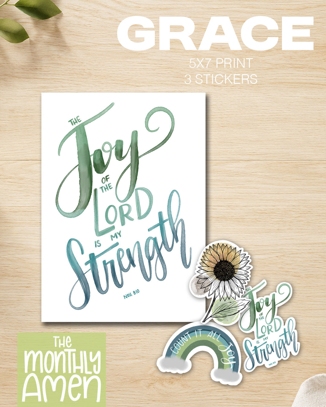 The Monthly Amen | Faith Based Snail Mail Subscription
