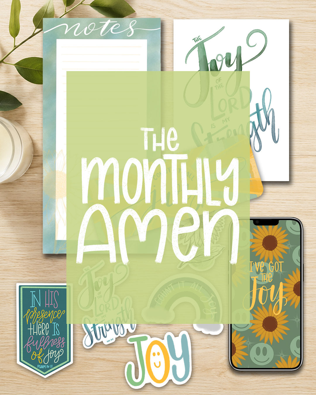 The Monthly Amen | Faith Based Snail Mail Subscription