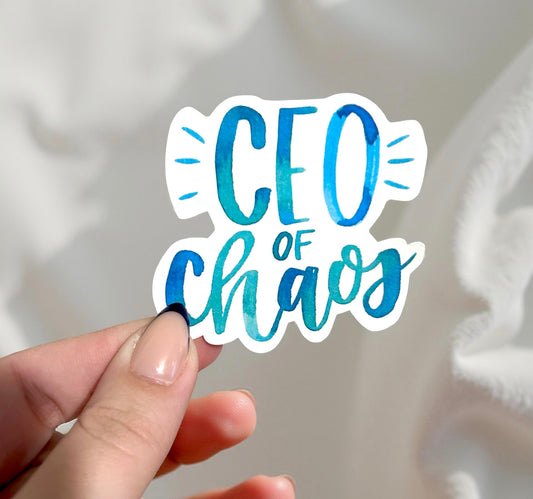 CEO of Chaos Waterproof Sticker