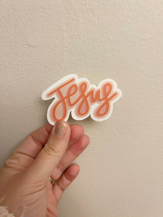 Jesus Sticker