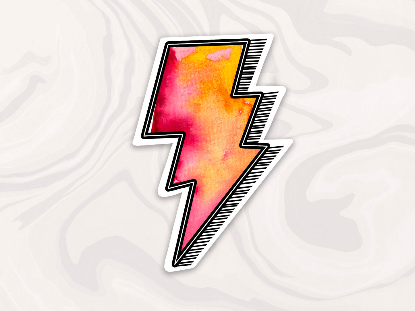 Lightning Bolt Sticker