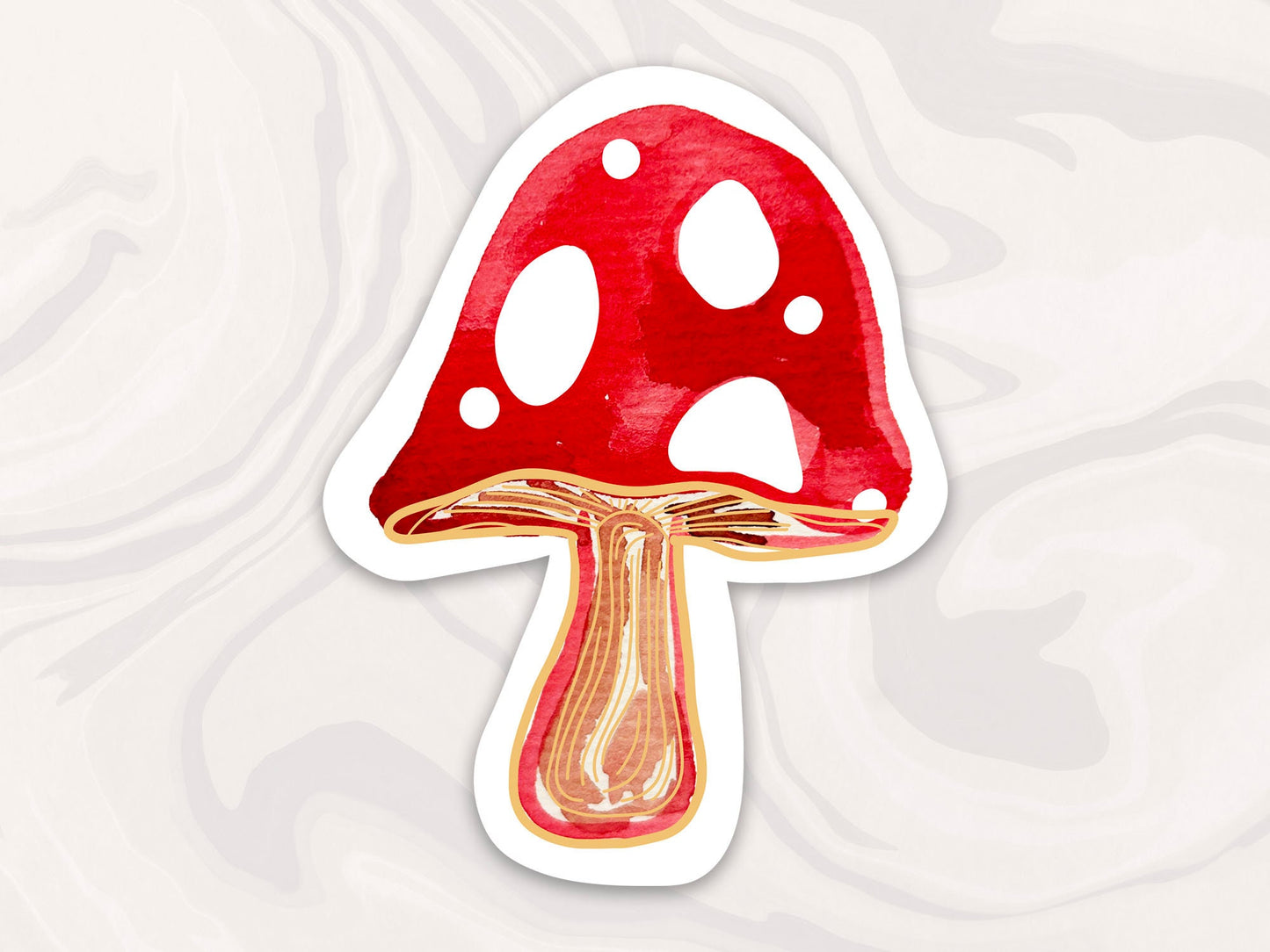 Mushroom Sticker