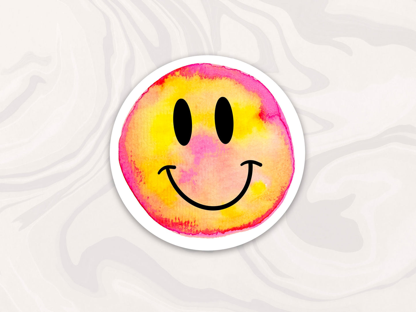 Smiley Face Sticker